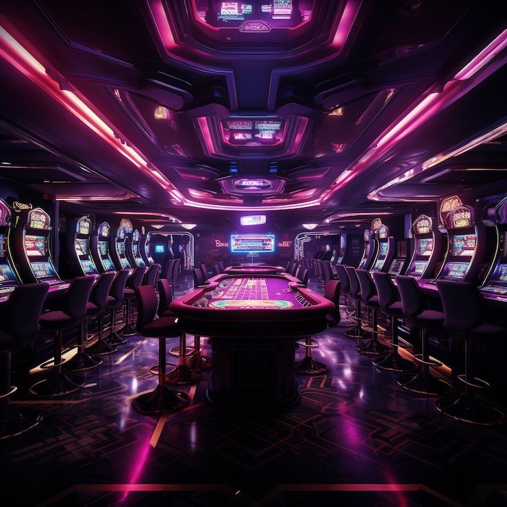 Live dealer hosting casino table game with professional studio lighting and equipment